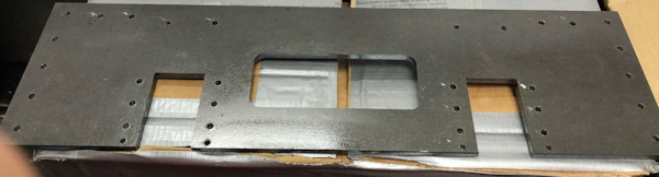 frame drilled