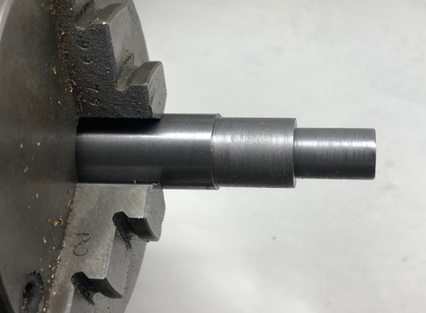 axle turned