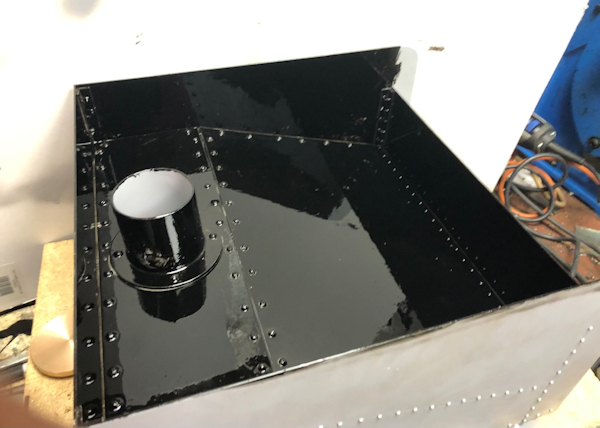 first coat of black