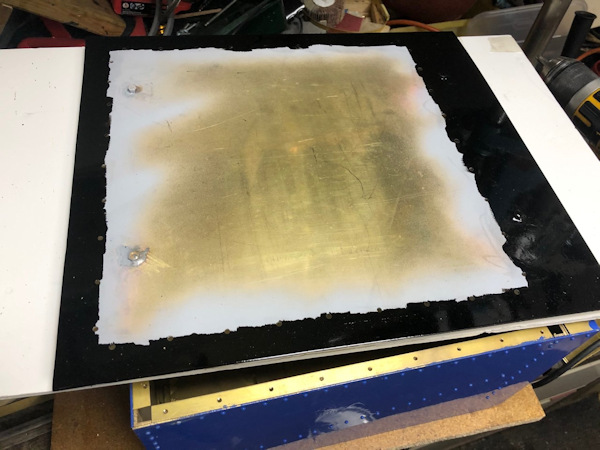 black paint